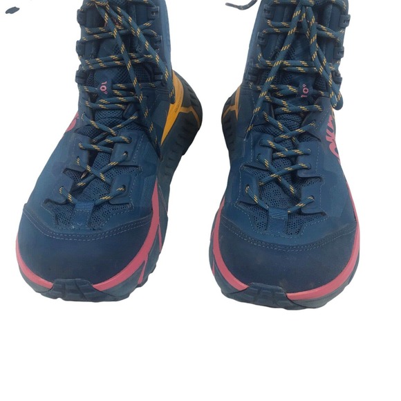 Hoka One One Tennine Hike GTX GORE-TEX Hiking Boots Moroccan Blue size 8 - Picture 2 of 11